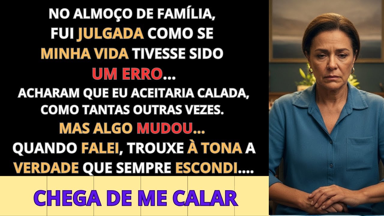 Fui humilhada no almoço de família — o que revelei depois mudou tudo