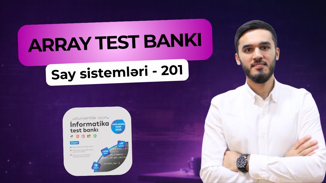 Array Test Bankı Python – Say sistemləri | 201-ci sual
