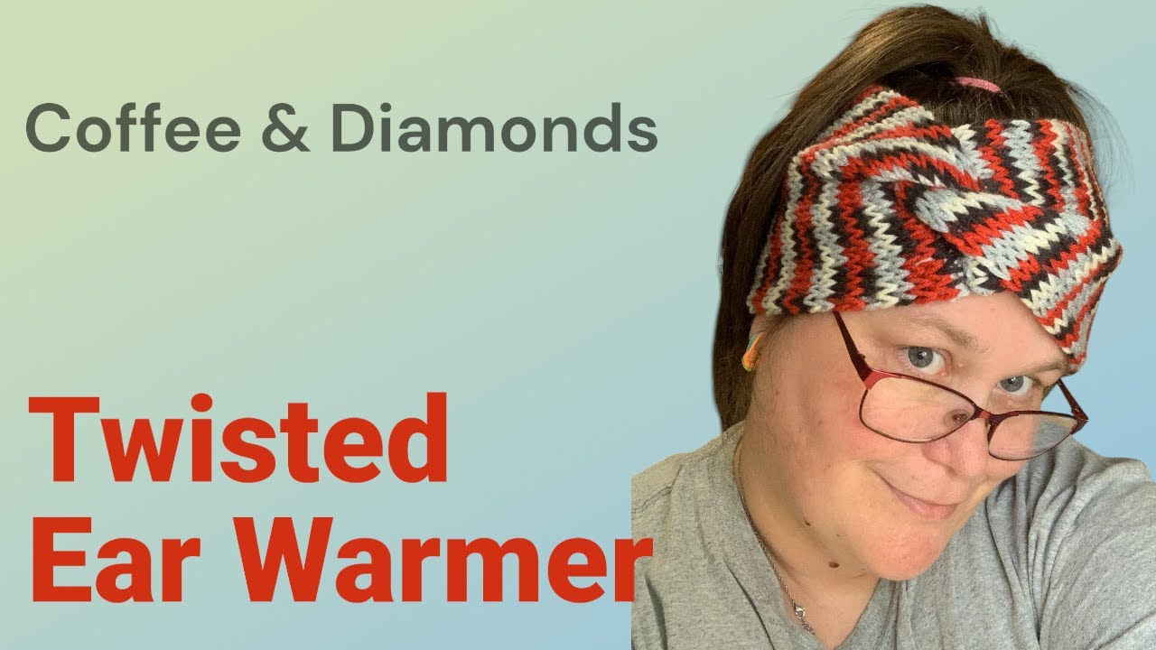 Knitting An Extra Wide Twisted  Ear Warmer on my Sentro 48 Pin Circular Knitting Machine
