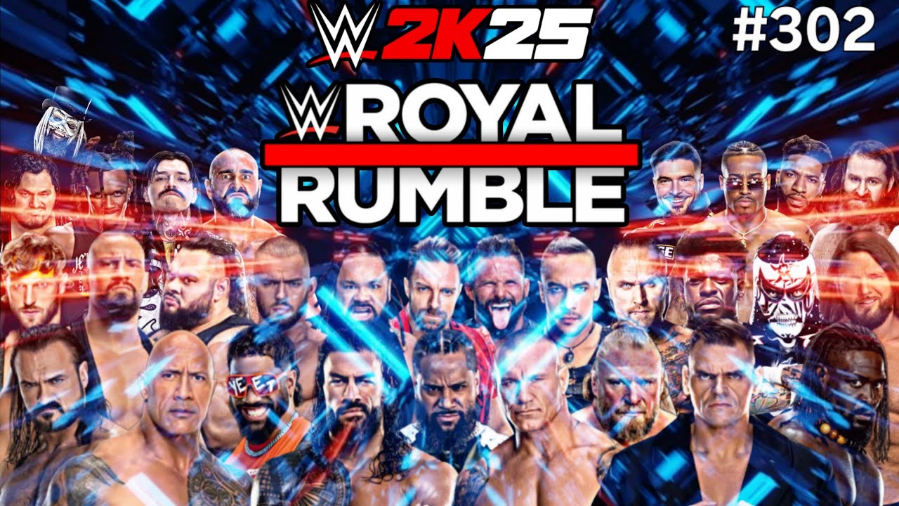 ROYAL RUMBLE (PART 3/3) | WWE 2K25 | Universe Mode | #302