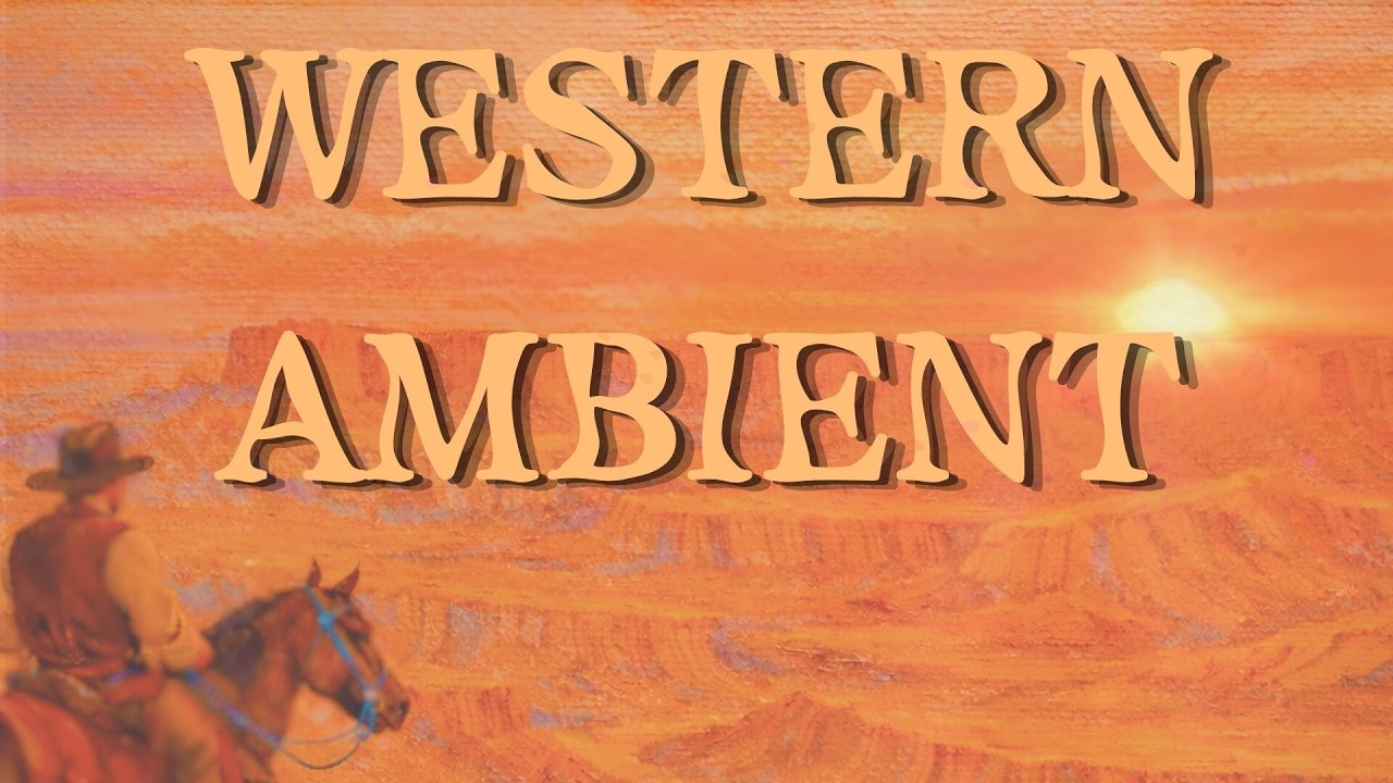 [Instrumental] Sunset Canyon – Western Desert Soundscape |  Focus & Reflection