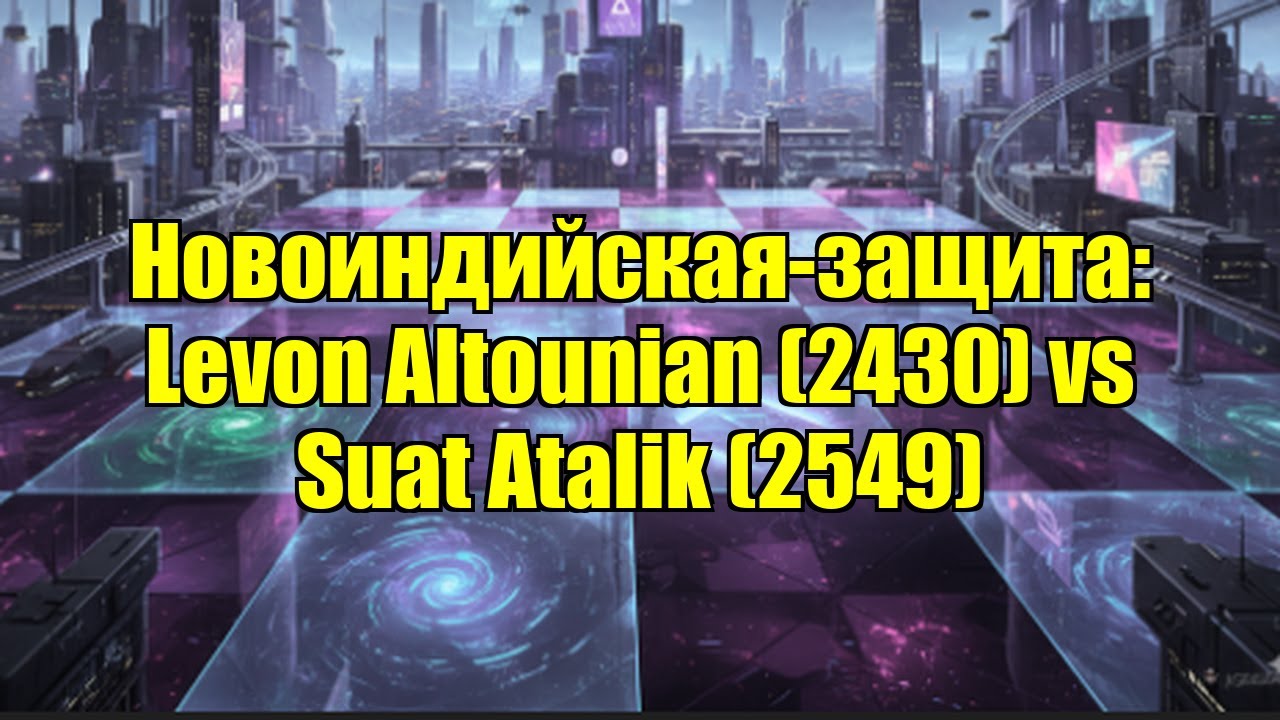 Новоиндийская-защита: Levon Altounian (2430) vs Suat Atalik (2549)