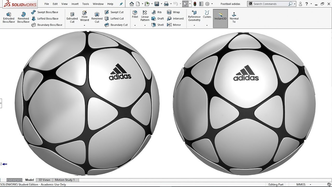 Master SolidWorks 2018 | Create Stunning 'Football Design' | Ultimate CAD Tutorial & Expert Tips