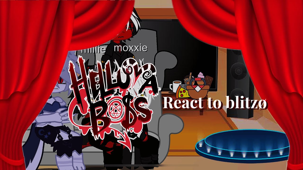 🦉✒️🔫Helluva boss react to blitzø🐺🔪🤍// 1 part // mir Channel // 