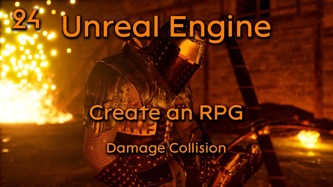 Создание ролевой игры в Unreal Engine. Часть 24 — Коллизионные повреждения.