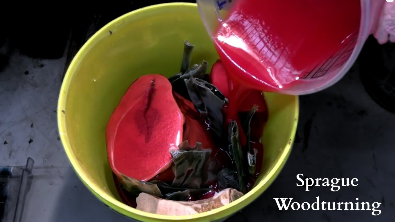 Woodturning - There's a Lot of Iron In This Wood!