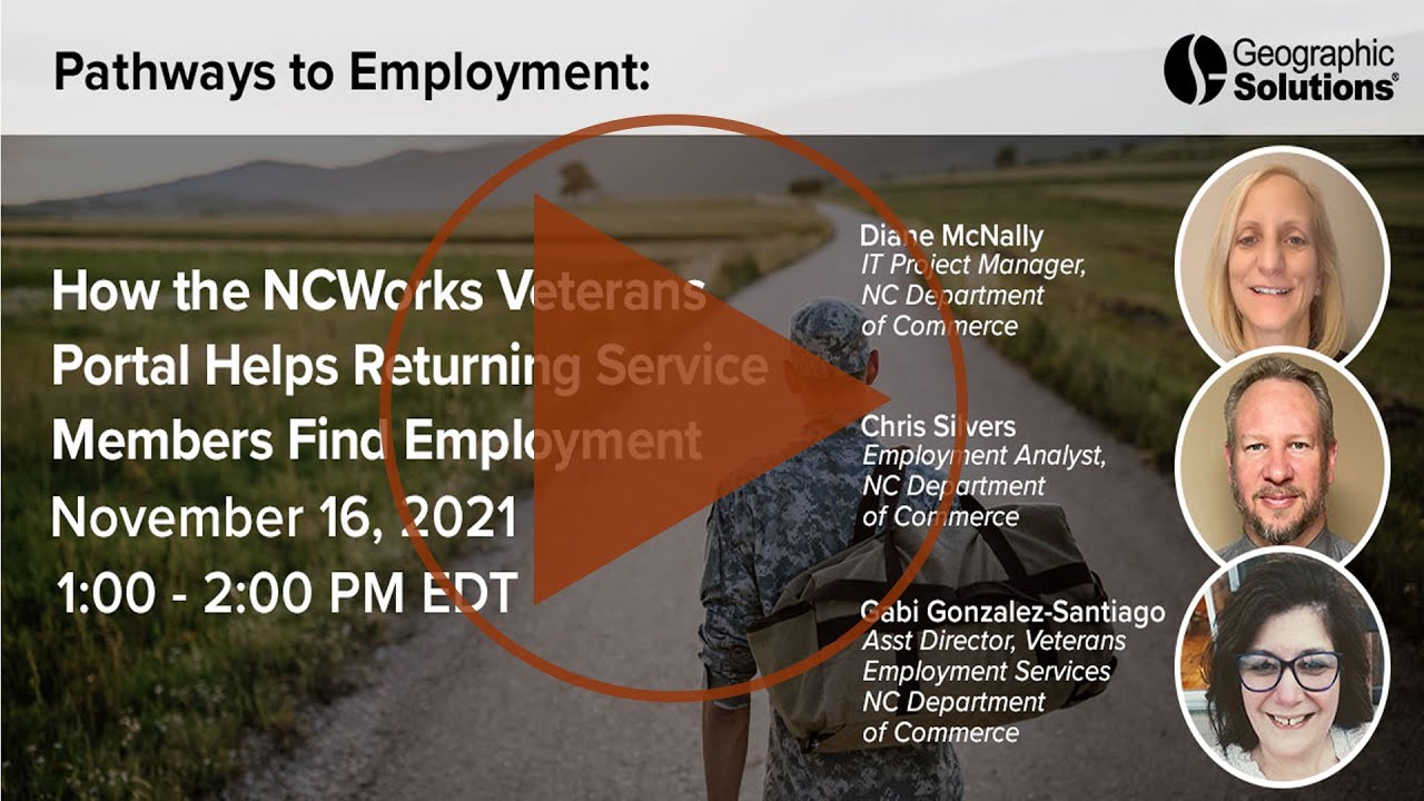 Pathways to Employment: The NCWorks Veterans Portal