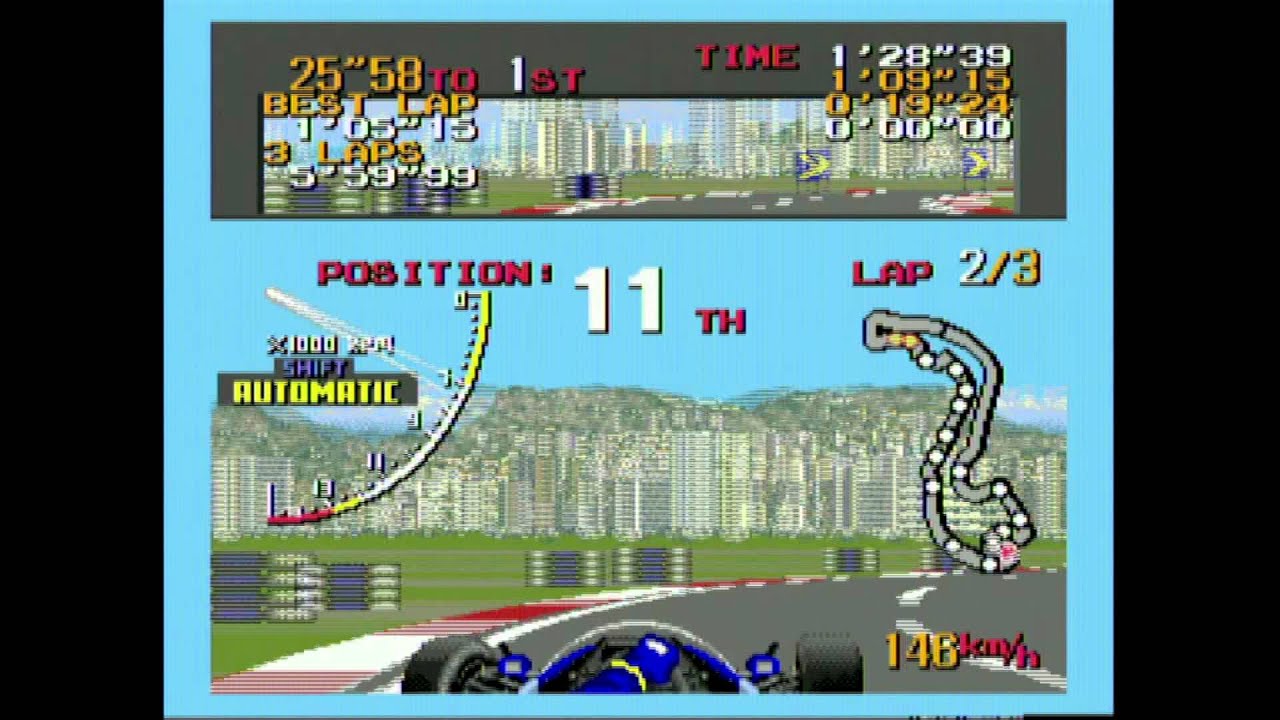 Classic Game Room - SUPER MONACO GP 2 review for Sega Genesis