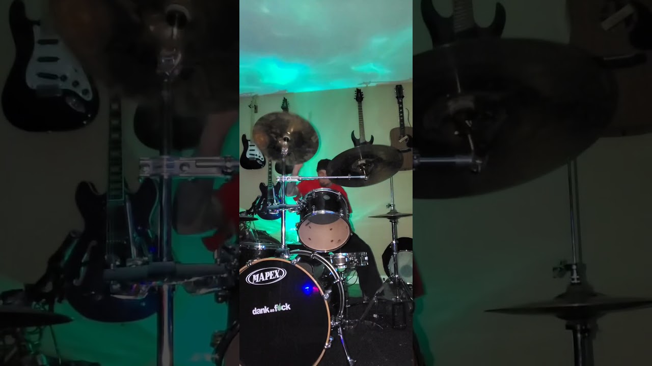 Drum practice #drummer #practice #onemanband