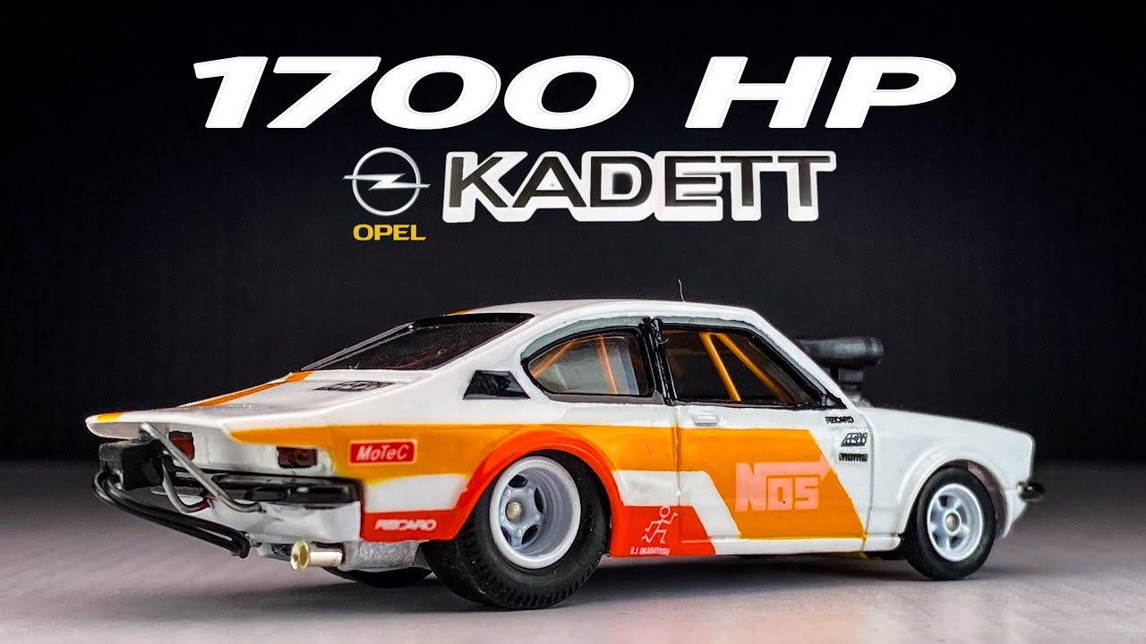 Opel Kadett Drag with V8 big block supercharged Matchbox Custom