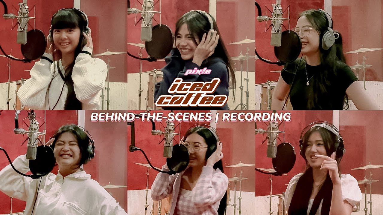 pix!e - Iced Coffee (Behind-The-Scenes | Recording)