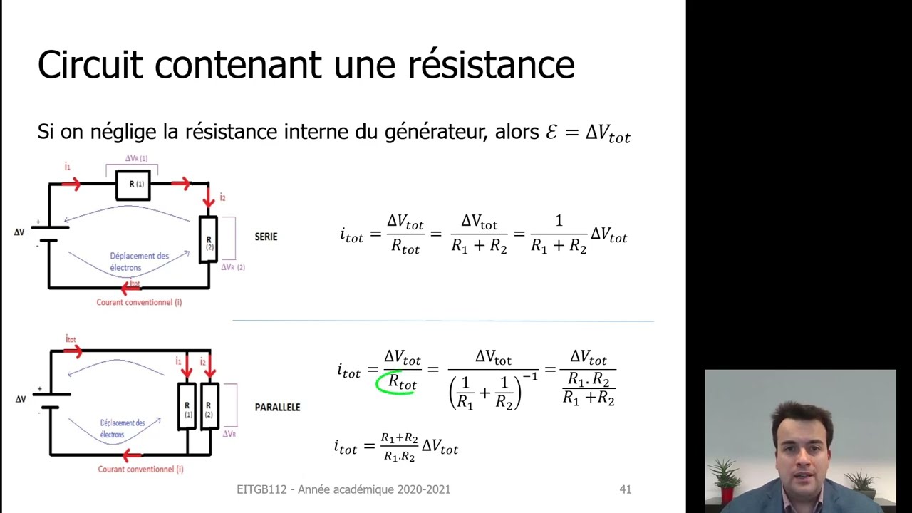 Analyse des Circuits Électriques avec Plusieurs Résistances