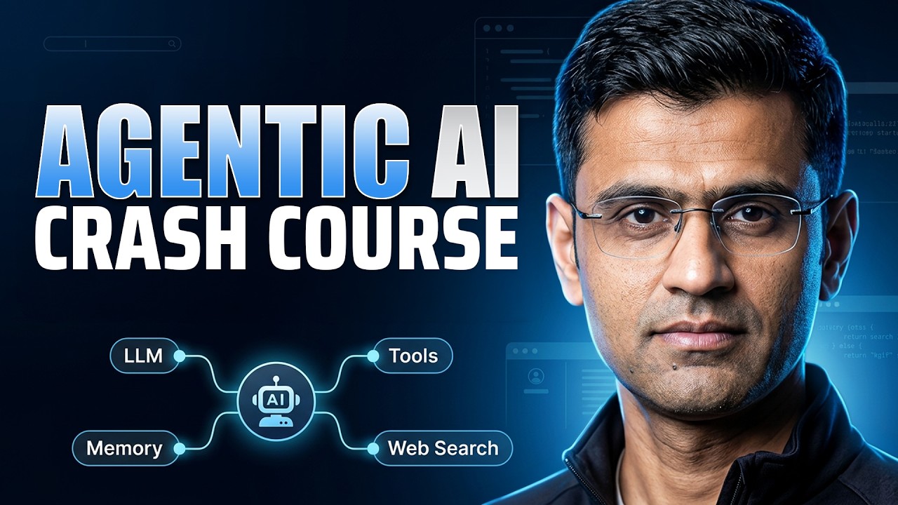 Agentic AI Crash Course using LangChain | LangChain Crash Course
