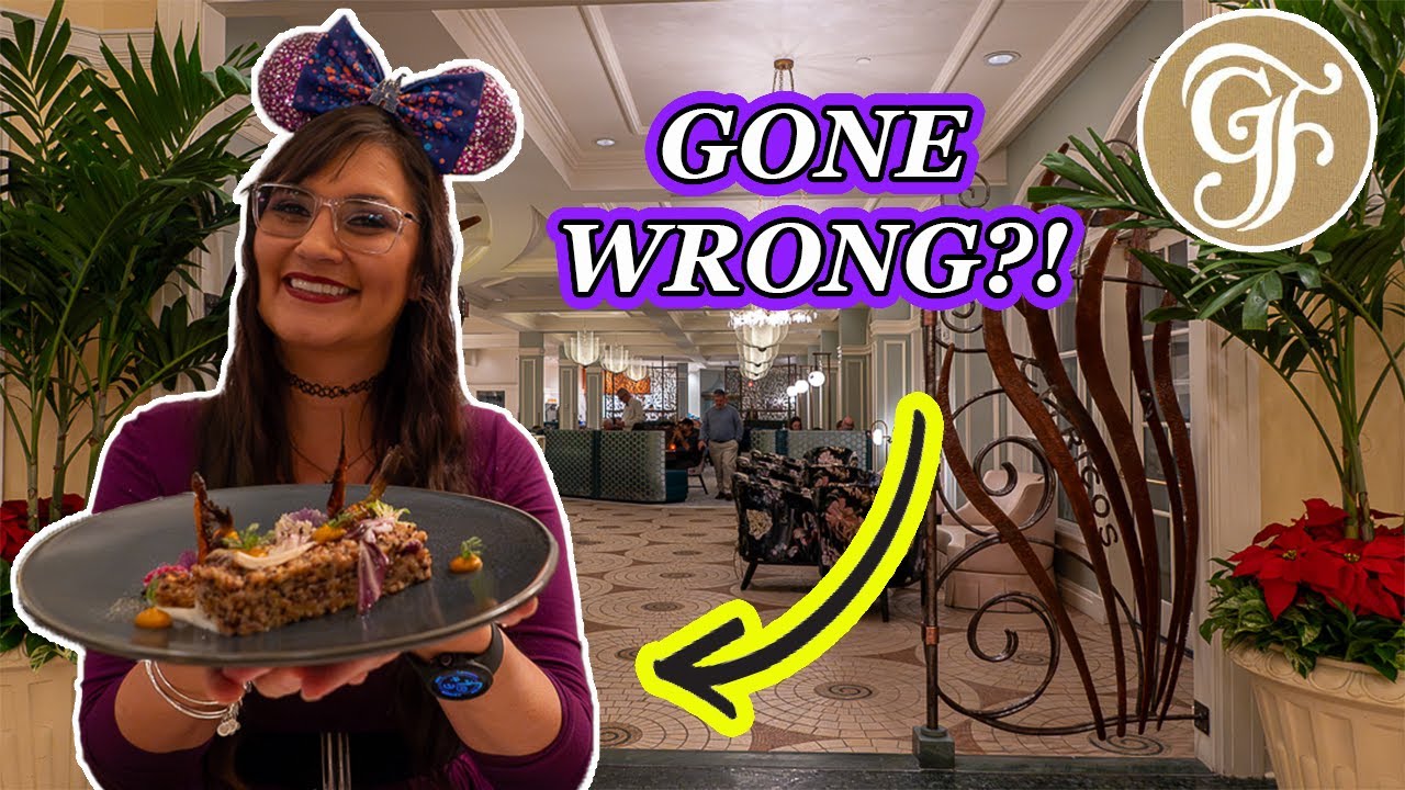 Citricos NEW MENU hurt us 🌧️ Disney World Grand Floridian dining review