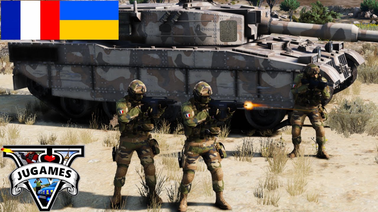 ARMEE FRANCAISE DEBARQUE EN UKRAINE [GTA 5 LSPDFR]