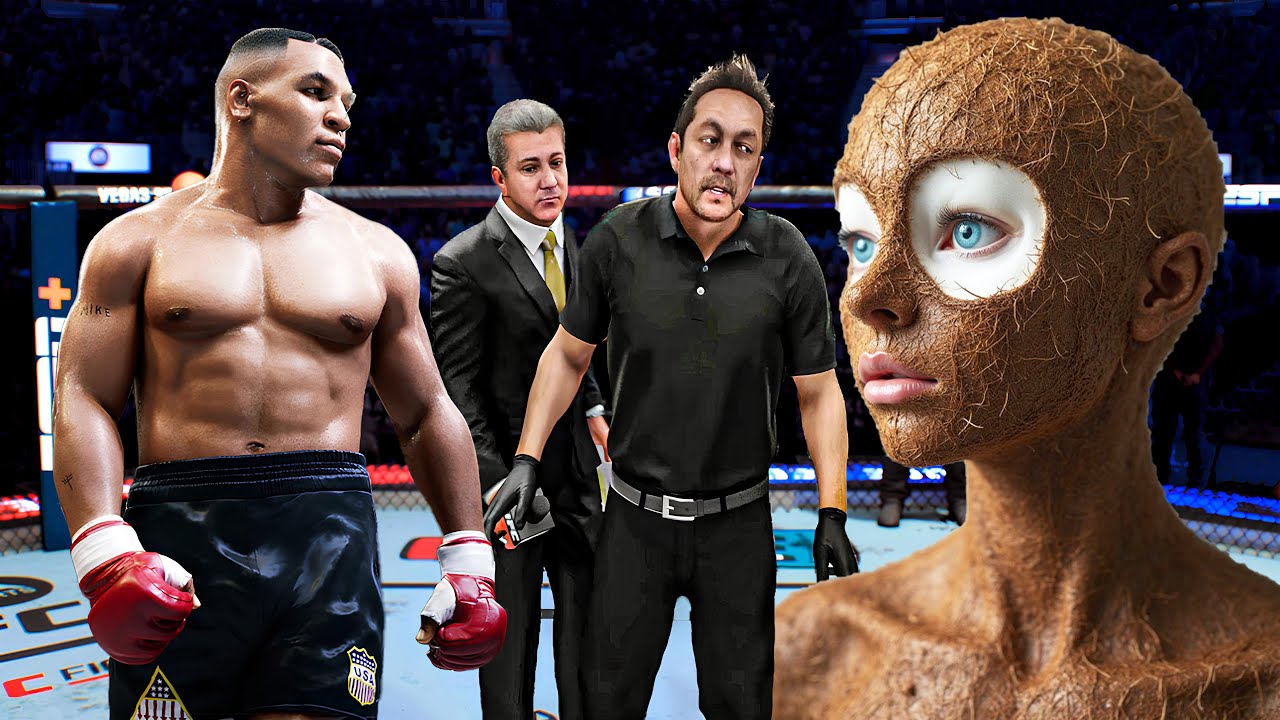 Майк Тайсон против Кокосового Человека (EA Sports UFC 5)