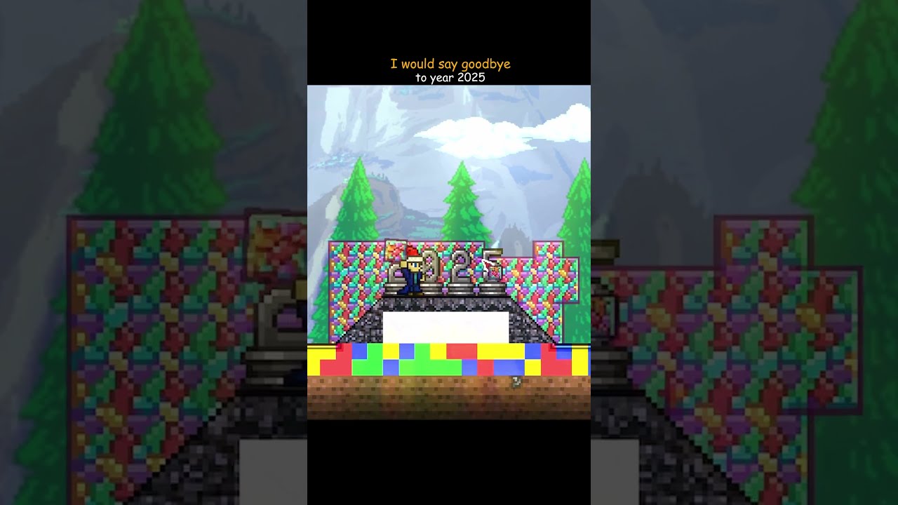 I would say goodbye to year 2025