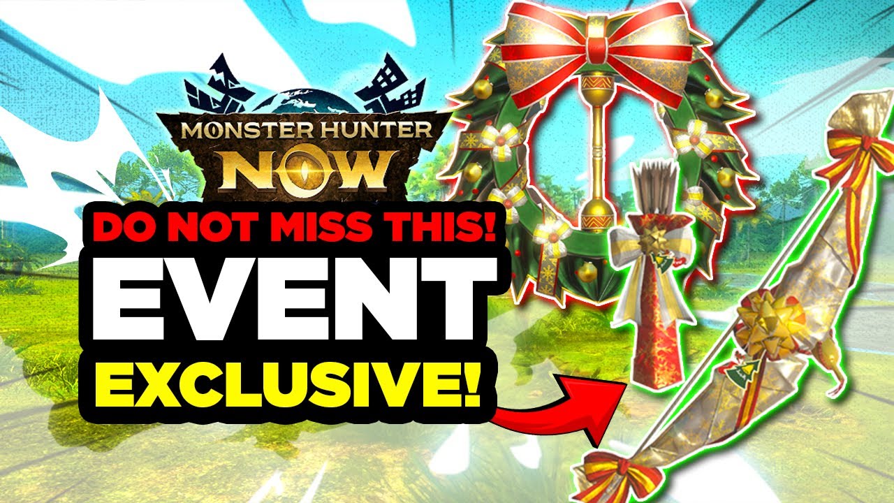 Не пропустите это эксклюзивное оружие из этого события! | Monster Hunter Now