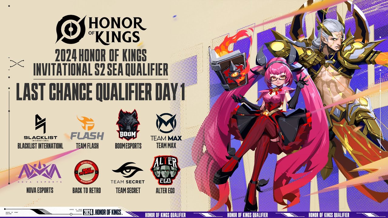 HOK Invitational Season 2 SEA Last Chance Qualifier - LCQ Day 1 - Honor of Kings Indonesia