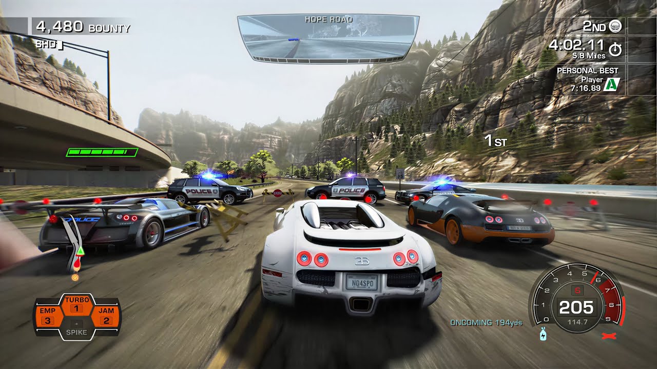 Bugatti Veyron & Lamborghini VS Cops Gumpert apollo Interceptor || NFS Hot Pursuit Remastered