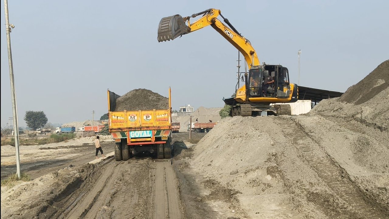 Excavator Loading Truck – Fastest Operator Skills | Indian Truck Vlogs 