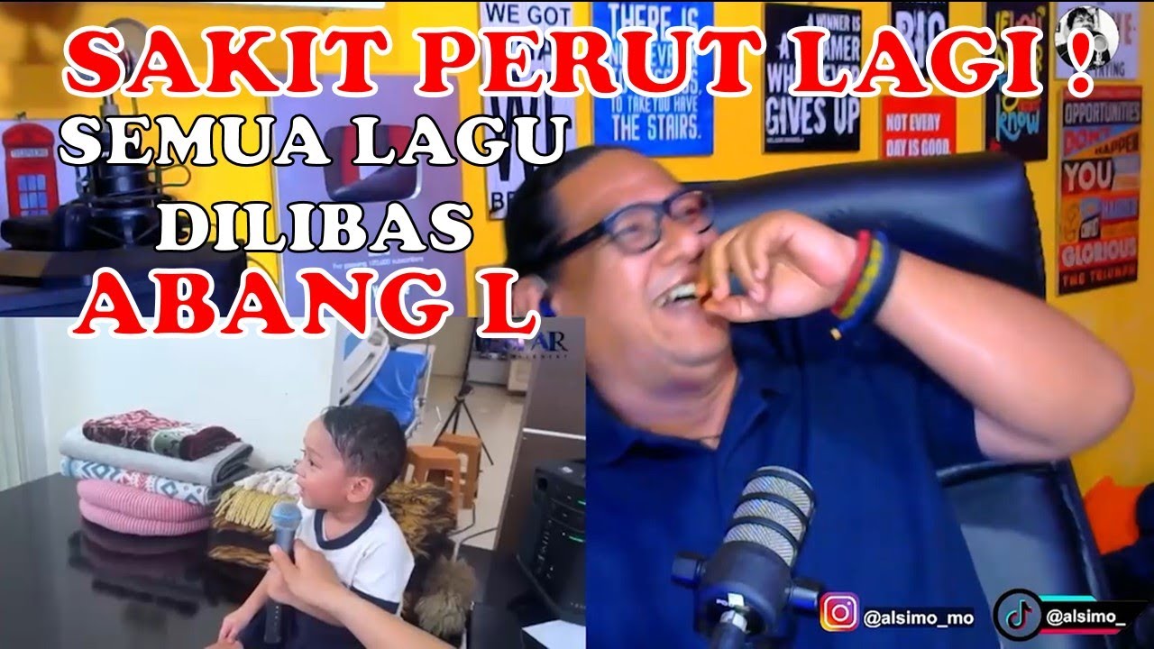 KARAOKE SEMUA LAGU DISIKAT ABANG | CREW AMKA DISURUH BUBAR 😂😂