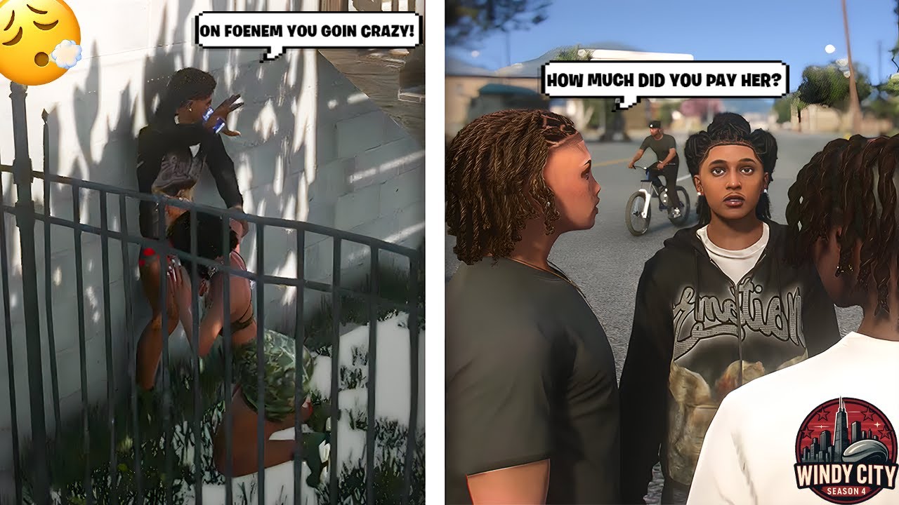 Lil Pooh’s FIRST DAY on Windy City RP… and I ALREADY Caught Neck?! 😳