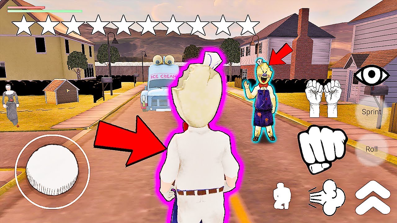 Забавные моменты в игре Ice Scream Horror || Эксперименты с Родом Серия 19