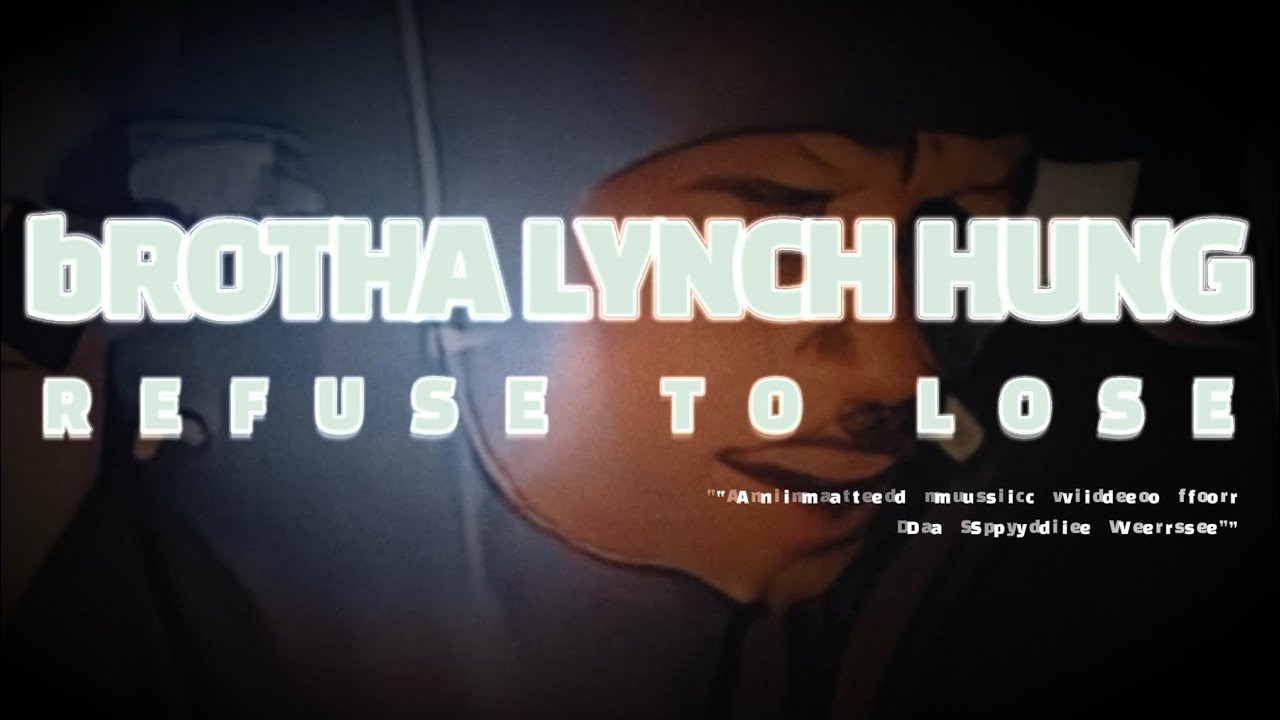Brotha Lynch Hung - Refuse 2 loose animation Muzicc video