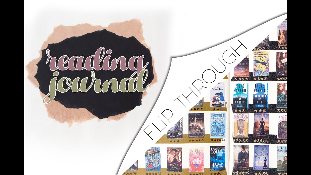 My Collage style READING JOURNAL flip through!
