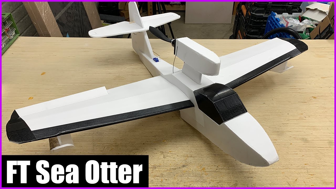 FT Sea Otter -- Scratch Build and Maiden Flight | CustomRCMods