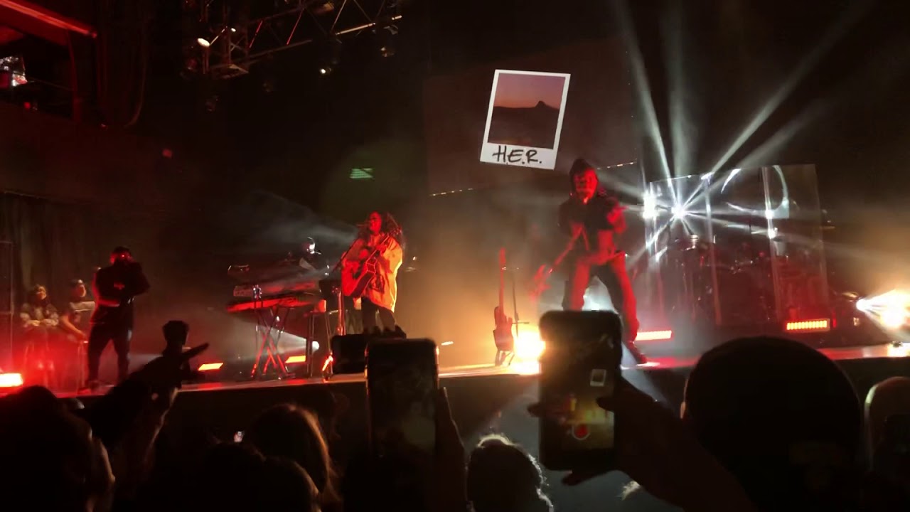 H.E.R. - Best Part Live I Used To Know Her Tour Las Vegas 12/13/18