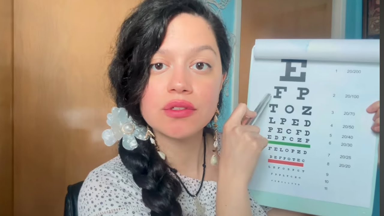 ASMR ~ Eye Exam Role Play