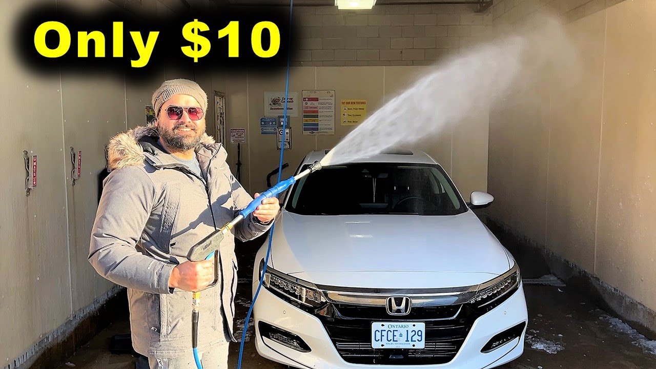 Car Wash After SNOW STORM In Canada 😲