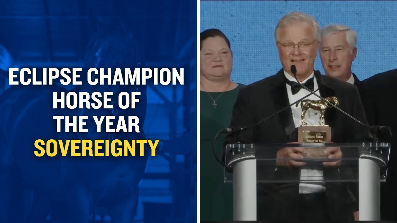 The 2025 Horse of the Year is SOVEREIGNTY