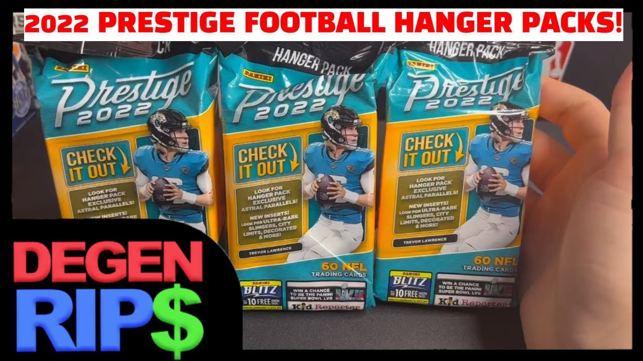 Heroes Hit! - 2022 Prestige Football Hanger Pack Review!
