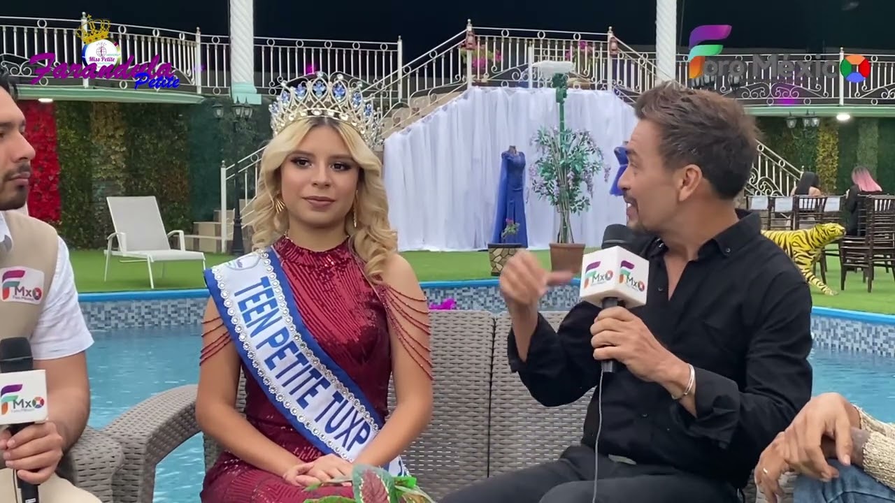 Entrevista con Lised Salas Teen Petite Tuxpan 2021 y Xavier Uscanga Director Municipal de Tuxpan