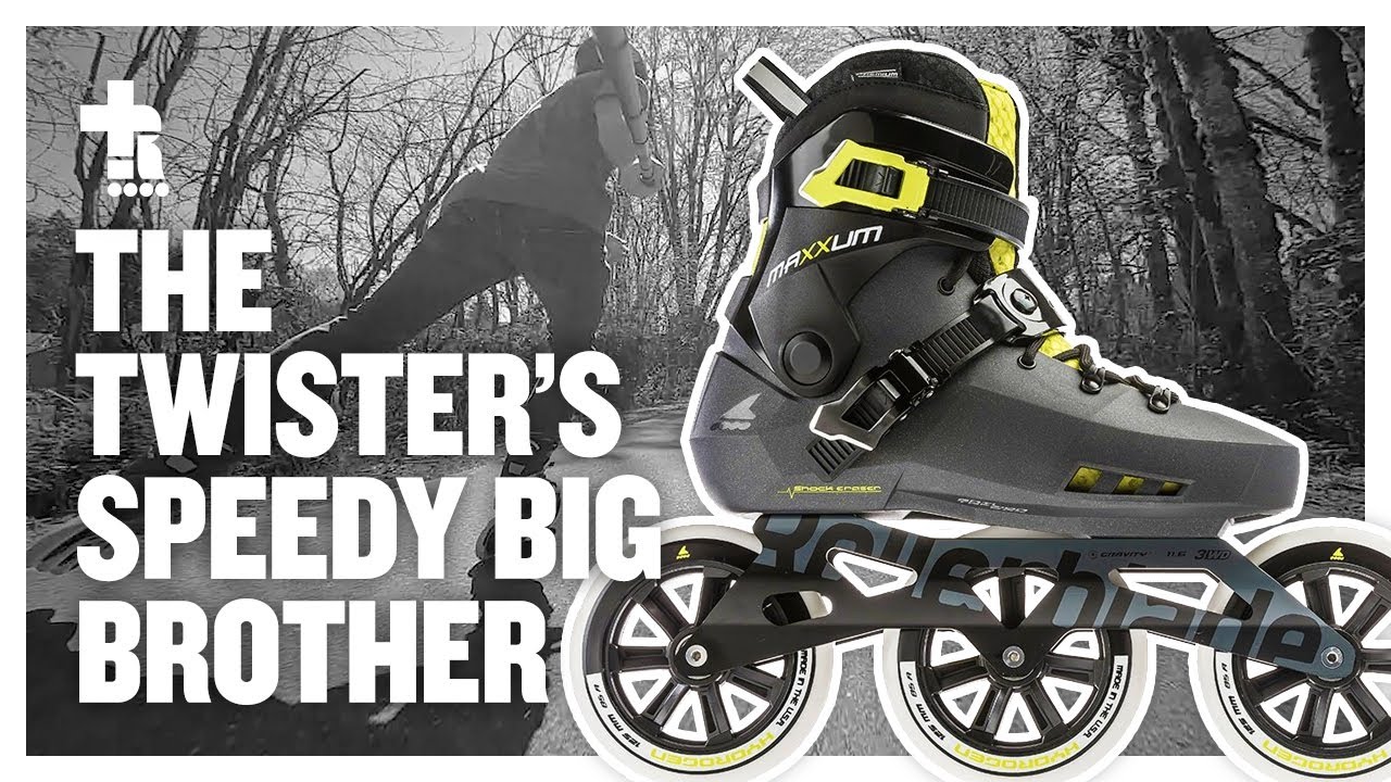 Обзор роликовых коньков Rollerblade Maxxum Edge 125 3WD | Big Wheel Inline Skating