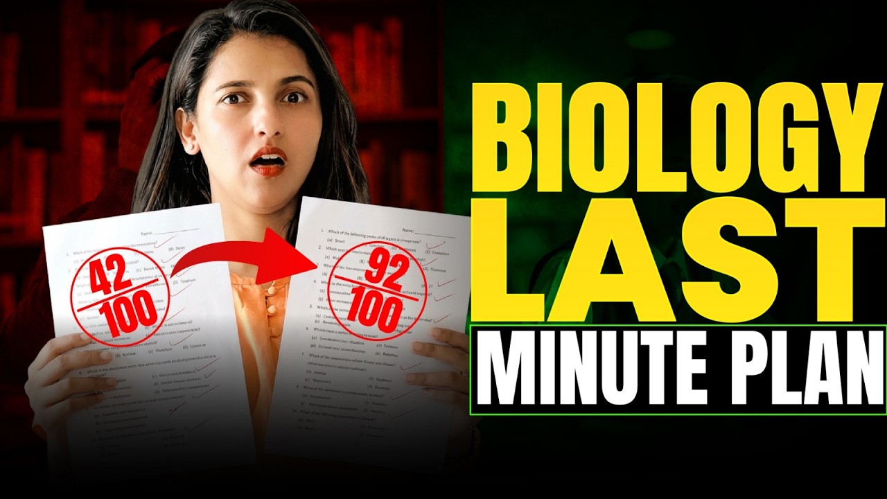 Biology Exam Strategy 2026📈💯