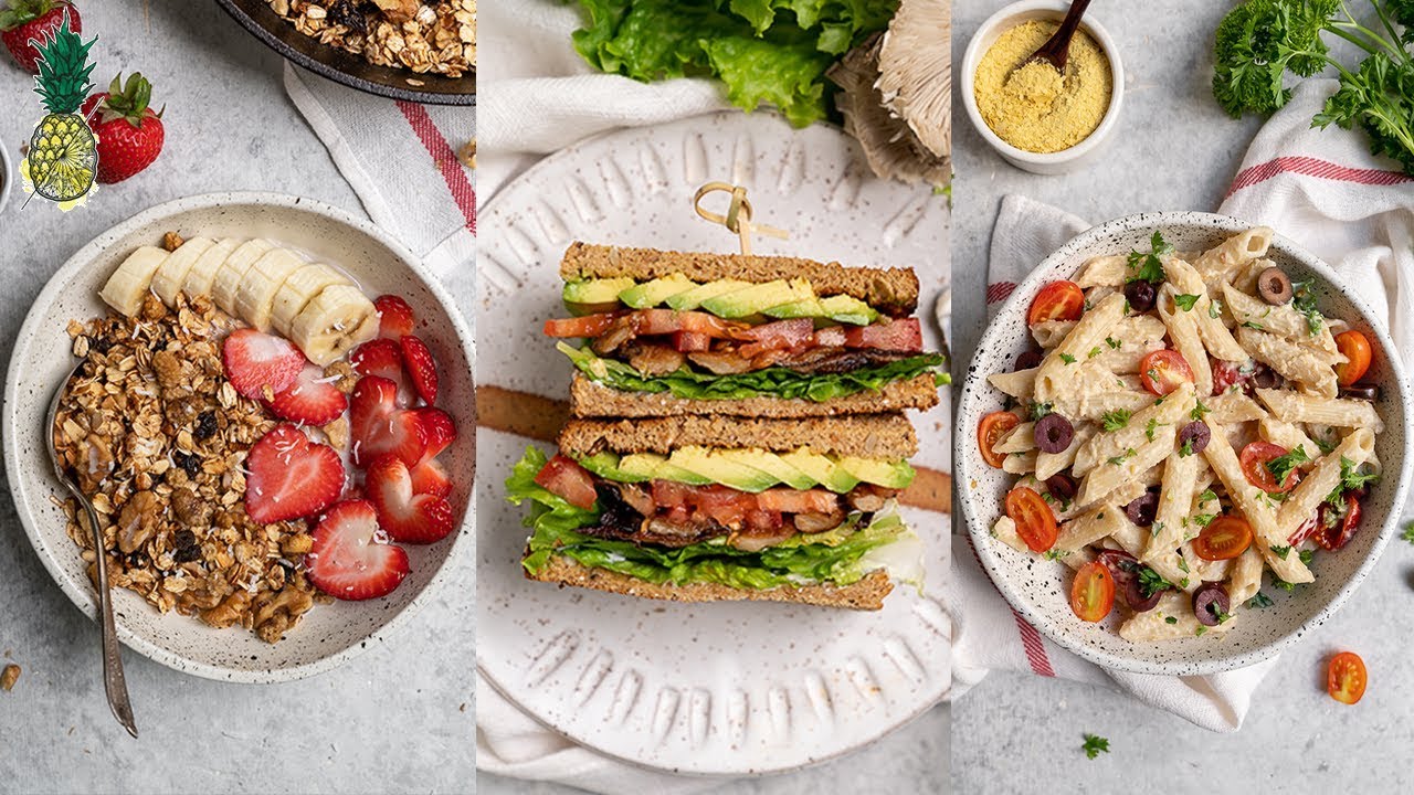 Lazy 15-Minute Vegan Meals | Breakfast, Lunch & Dinner