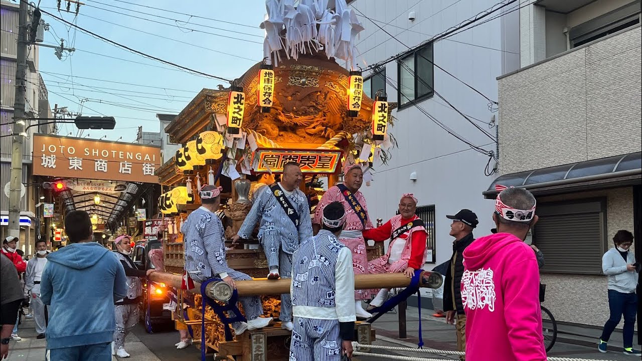 今福北之町　地車囃子　(ぢきちん・桜)