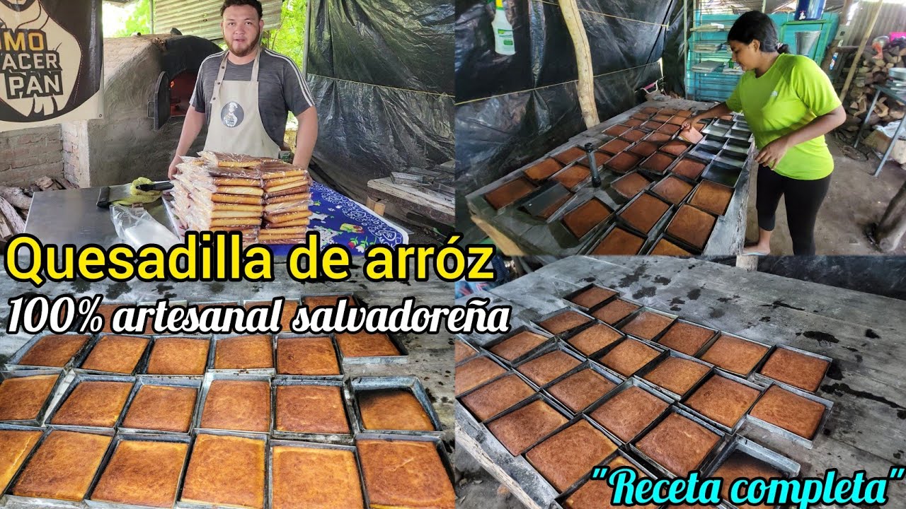 RECETA DE QUESADILLA DE ARROZ (100% Artesanal) PARA NEGOCIO (PASO A PASO)