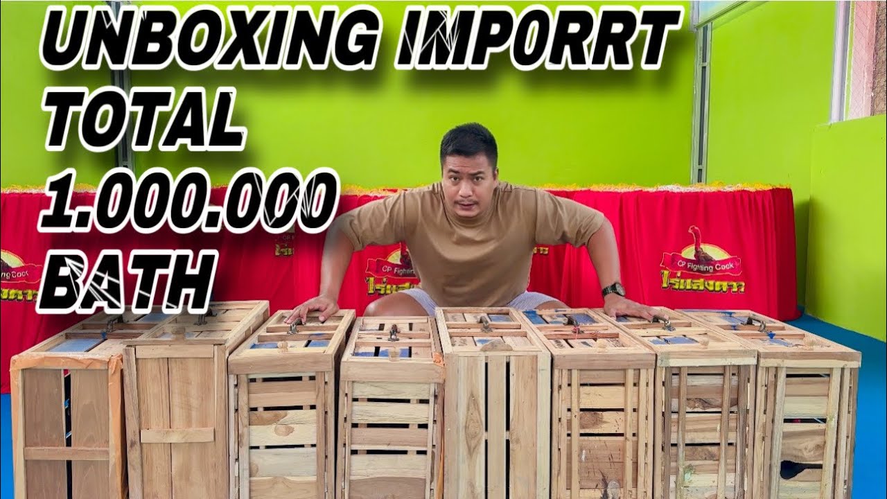 UNBOXING IMPORRT 1 MILIAR RUPIAH