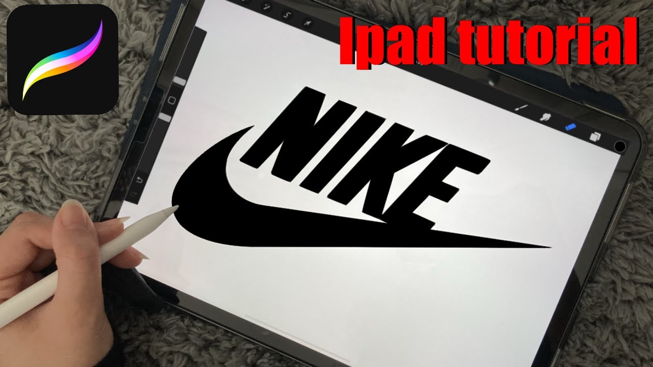 Урок анимации на iPad для начинающих | анимация логотипа в Procreate (NIKE)