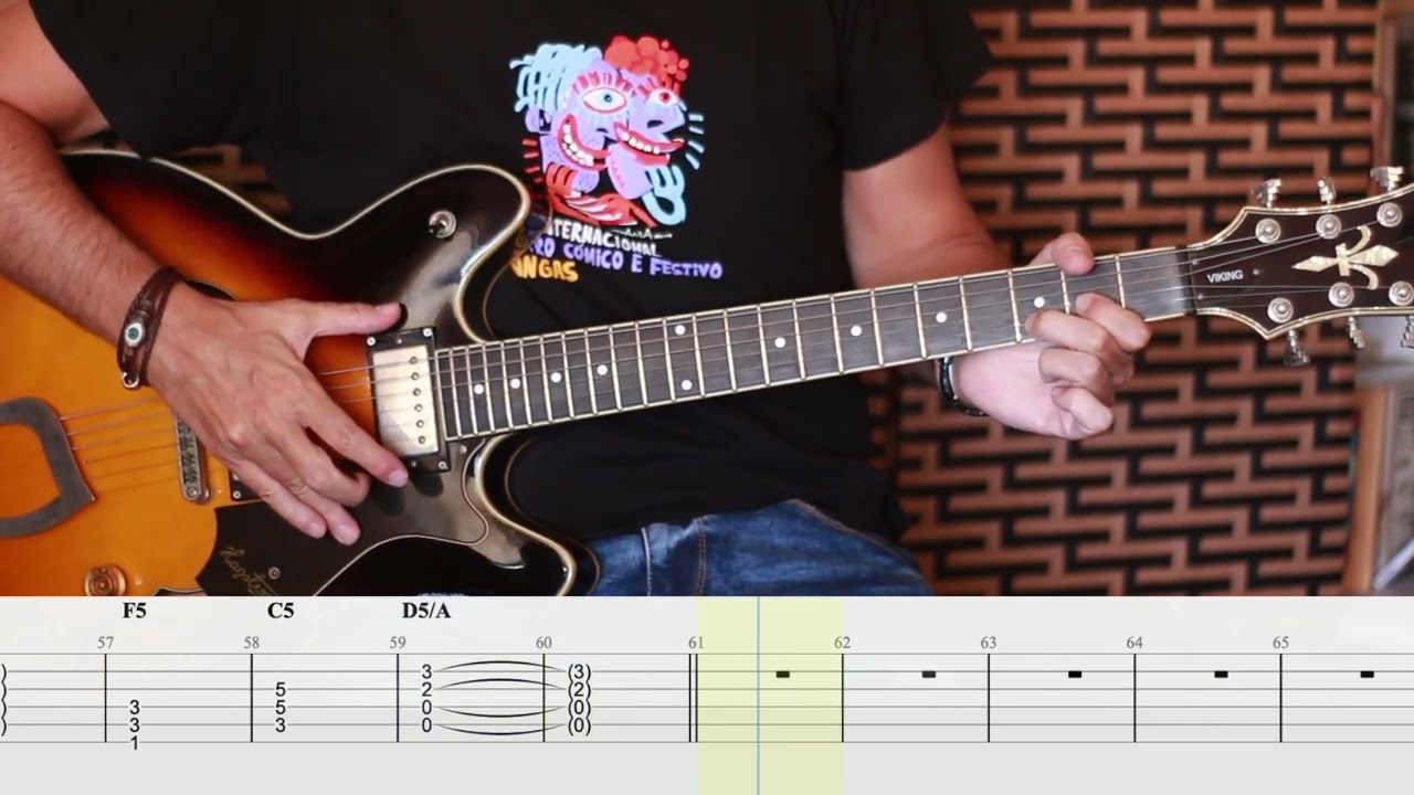 Another Brick In The Wall Guitar Lesson Part 3 (Guitar 2)