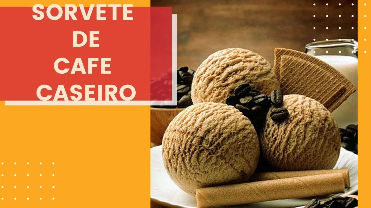 RECEITA FÁCIL| SORVETE DE CAFÉ CASEIRO| 2 INGREDIENTES