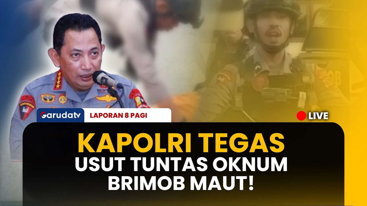 Kapolri Tak Main-main Oknum Brimob Penganiaya Pelajar di Tual Disidang Etik, Terancam Pecat & Pidana