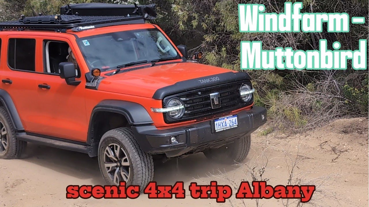 Epic Tank 300 Adventure: Scenic Coastal Drive from Albany Windfarm to Muttonbird Beach!