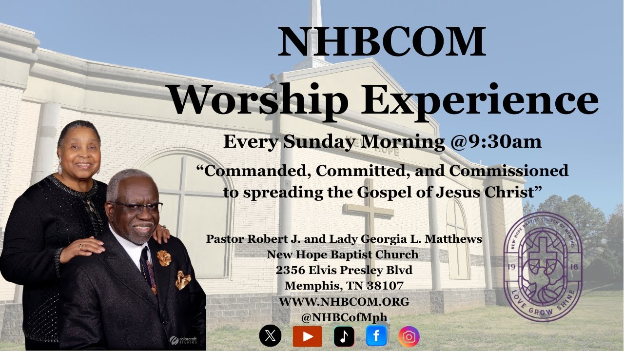 Worship Experience NHBCOM Sunday February 8, 2026