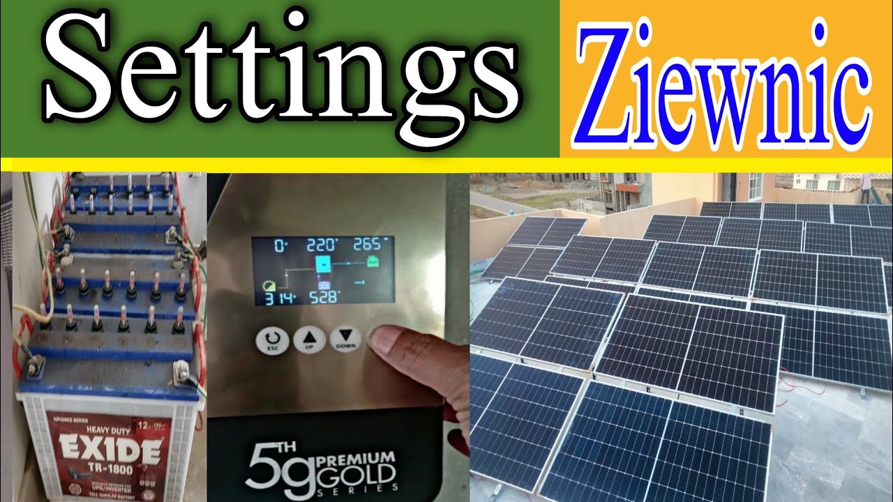 Ziewnic 6.5 Kw Programming